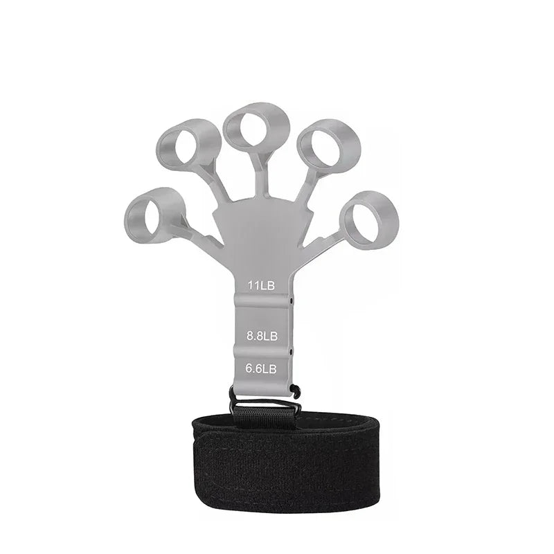 Finger Trainer Five Finger Rehabilitation Device Wrist Therapy Tool Silicone Grip Strength Enhancer Hand Grip Extender