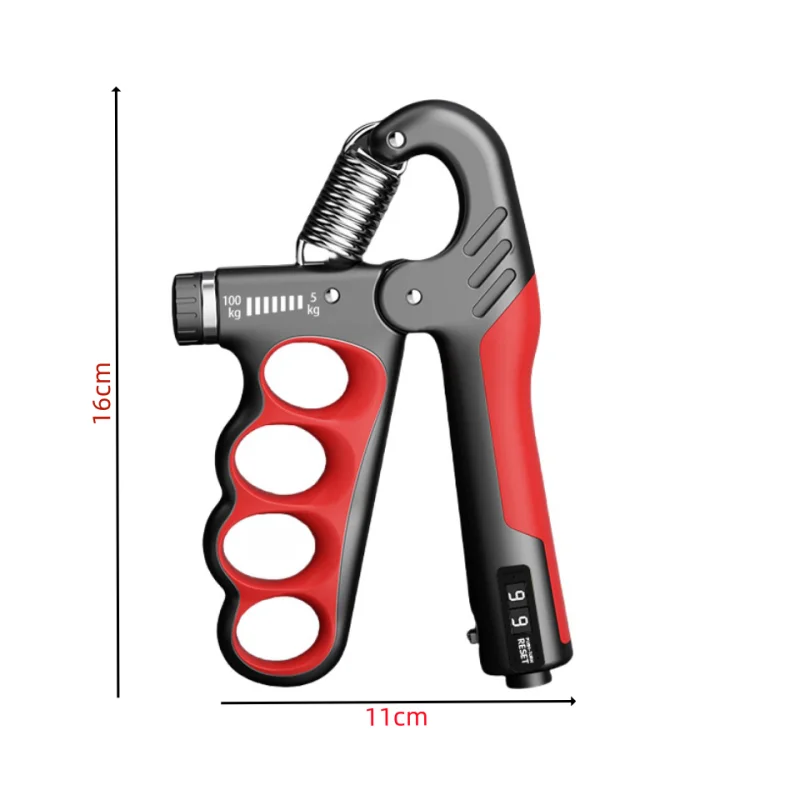 5-100Kg Adjustable Hand Gripper - Forearm Wrist Trainer for Gym & Muscle Recovery