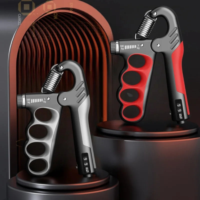 5-100Kg Adjustable Hand Gripper - Forearm Wrist Trainer for Gym & Muscle Recovery