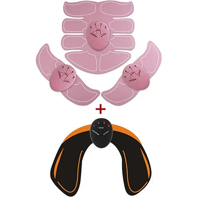Portable Stimulator for Hip Abdominal Muscle Training Fitness and Weight Loss Soothing Massage Shaping and Fat Reduction